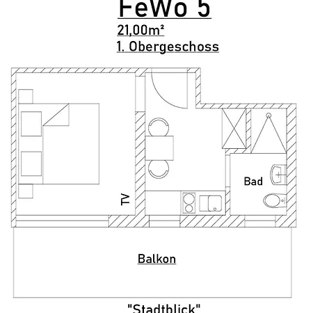 Apartmán Petrisberg Trevír